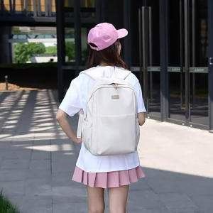 Ayuqi® Water-Repellent Student Backpack Fit 15.6-inch Laptop with Shockproof Compartment