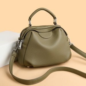 Faux Leather Fashion Commuter Tote Handbag