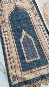 Sajadah Chenil Bordir Midi Pastel Eksklusif Premium Turki Souvenir Oleh Oleh Umroh Free Kemas Plastik Kaca