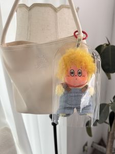 Bubbleheadz Star Series Protective Case Compatible with 123 Doll Clothes Explosive Head Protection Doll Set Bag Pendant