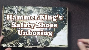 (ORIGINAL) Hammer Kings Safety Shoes Low Cut Brown Boots Men (Good Quality) 工业鞋 工業 铁头 Kasut Lelaki Industrial Working