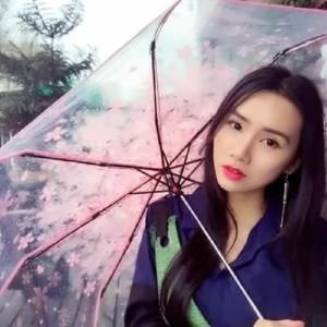 YYBAIO | Creative Sakura Style Rain Umbrella