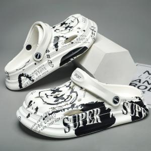 Boys Outdoor Sandals Childrens Flip Flops 2025 New Summer Anti-slip Beach Shoes Big Kids Slippers Boys Clog Shoes