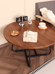 B-Home Steel Structure Combined Coffee Table Set Small round Table Side Table Living Room Sofa Balcony Coffee Table Meja kopi bundar 圆茶几