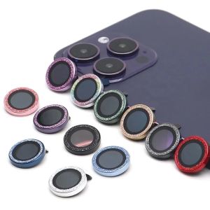 ตัวป้องกันเลนส์กล้องสําหรับiPhone 16 Pro Maxแหวนโลหะป้องกันสําหรับIPhone 17 11 12 13 14 Pro Max Miniกล้องเลนส์แก้ว