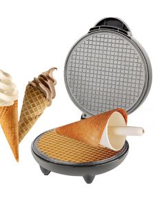 Home Breakfast Egg Roll Ice Cream Reel Electromechanical Pancake Maker Waffle Ice Cream Cone Maker
