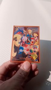 Combo 8 bọc bài 65x90mm trainer Adaman Full Art holo gold cam Bảo vệ thẻ bài Pokemon One Piece Digimon Dragonball D58 16