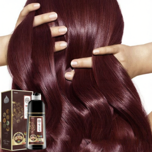 QIAOCHONG | Natural Non-Irritating Bubble Hair Dye for Women Wine Red