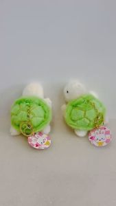 [HÌNH CLIP THẬT] Đồ chơi Móc khoá Gấu bông Hình chú Rùa con Phụ kiện đeo Balo Túi xách Nhồi bông cho bé yêu Động vật 01