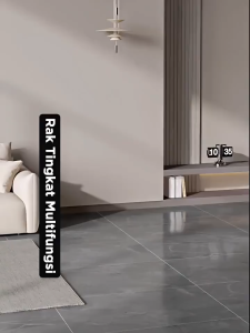 Rak Susun Penyimpanan Laci Trolley 2 Tingkat Levi Tempat Penyimpan Buku Mainan Makanan Skincare Buku Aksesoris Rak Serbaguna Dapur Kamar Ruang Tamu