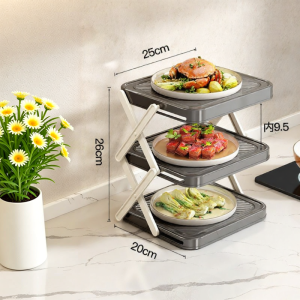 Weichen | Multi-functional Folding Multi-layer Shelf
