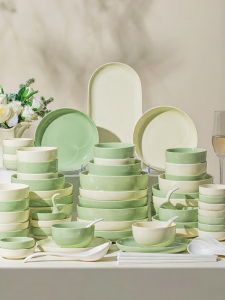 mornenjoy | Attractive Cream Style Dinnerware Set