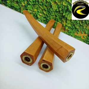 once pipa padutan kayu kemuning emas model segi 6 D10