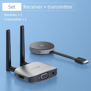 Hagibis | Hagibis Wireless HDMI Video Transmitter Receiver G6W Kits HDMI Extender Adapter TV Dongle 1080P for Monitor Projector Laptops