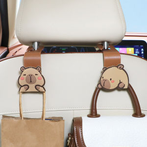 Car Seat Back Hooks Interior Decoration Multi-Functional Practical Vehicle Storage ABS Material Eye-Catching Design
