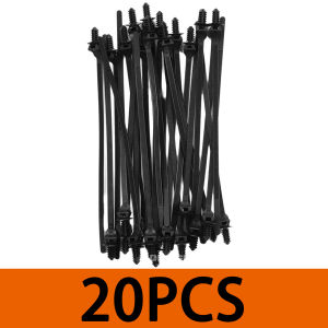 YONGRUN 10/20/50/100/200pcs Wire Harness Zip Ties Threaded Nylon Wire Harness Zip Ties Multifunctional Wire Harness Zip Ties