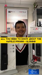 [ BTO Bundle Deal] Hafele PP8100 Digital Door Lock & [Optional Gate Lock ] Bluetooth / Passcode / RFID Card / Fingerprint / Mechanical Key / 2 Years Onsite Warranty / HDB Door / HDB Gate / Digital Lock / FREE DELIVERY [INSTALLATION INCLUDED]