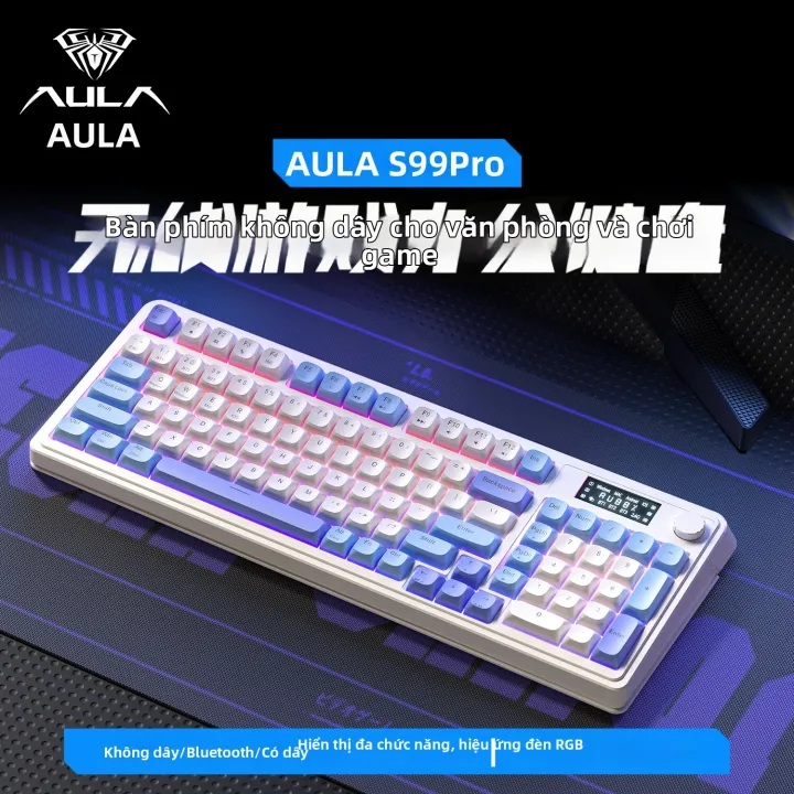 AULA | Bàn Phím Không Dây Bluetooth 3 Chế Độ | BigBuy360 - bigbuy360.vn AULA | Bàn Phím Không Dây Bluetooth 3 Chế Độ | BigBuy360 - bigbuy360.vn