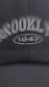 Topi Baseball Model Korean Fashion Material Soft Cotton Bordir Simple BROOKLYN 1947