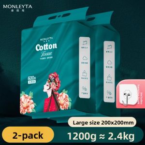 MONLEYTA | Pure Cotton Face Towels Disposable Hanging Style Official Flagship Store Authentic Cleansing Towels No shedding