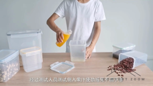 Airtight Food Storage Containers with Easy-Lock Lids – BPA-Free Clear Plastic Cereal Containers