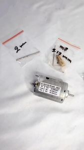 DRILL CHUCK DC MOTOR SHAFT CORE M7 / M8 + KUNCI HEX + BAUT KECIL