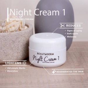 BEAUTeDERM Night Cream 1 - Whitening