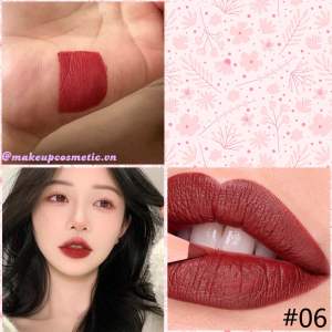 Chì Kẻ Viền Môi Tone Nâu & Đỏ Hot Trend Xu Hướng 2025 Matte Red & Nude Lipliner Mềm Mịn Chống Nước