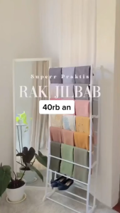 Rak Susun Gantungan Jilbab Hijab Minimalis |  Amazing Shoes Rack | Rak Sepatu Susun 10 Besar |Rak Hijab Serbaguna Bongkar Pasang Shenar
