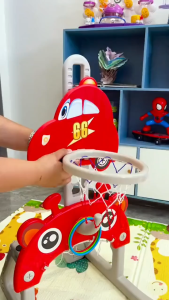 3 in 1 children Basketball Stand adjustable football ring toss indoor sport kids toy bola keranjang mainan kanak kanak
