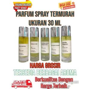 PARFUM REFILL 35ml AROMA SEGAR MANIS BUAT DI DALAM RUANGAN DAN DI LUAR RUANGAN