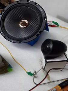 Adams Digital GSK 660 6.5" + JST 288 silk dome tweeter 2-way component speakers (with in-line 6db & 12db crossover)