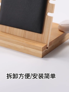 Necklace Showcase Holder Jewelry Display Holder Necklace Display Stand Solid Wood Necklace Organize