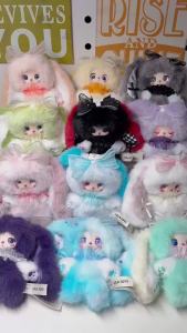 52TOYS | Babythree Liila Rainbow Candy Bunny Series Blind Box Multiple Styles Mini Cute Backpack Pendant Toys Mystery Box Surprise Gifts