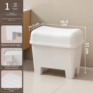 Citylong | Large Capacity Storage Bench Stool