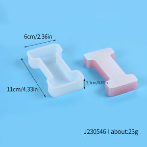 A to Z Large Letter Silicone Mold Capital Alphabet Epoxy Molds DIY Jewelry Craft Candle Making Birthday Party Cake Home Decor