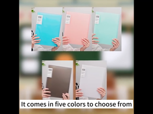 Clear Book Long/A4 File Organizer Folder Long Clear File Folder Presentation Book 60/80/100 Pages