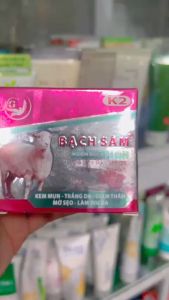 (K2) Kem Mụn-Trắng Da-Giảm Thâm-Mờ Sẹo-Làm Dịu Da Bạch Sâm 18g