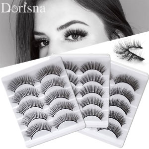 Dorisna 5-Ku ขนมิงค์ 3D ขนตาปลอม สำหรับ ต่อ และ ต่างตา หนาม ลอน หนาส