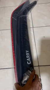 Cặp vè che mưa xe tải Suzuki Super carry Pro 750kg 810kg 940kg đời 2022 nhựa đen dẻo dày giá 1 cặp có sẵn keo dán.