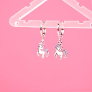 Collexion Magical Unicorn Kids Drop Earrings Anting Anak Lapis Emas Gold Plated CX76210006W