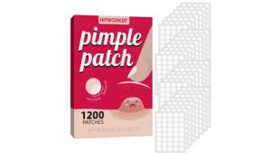 400/1200 Pieces Hydrogel Acne Patches for Deep Cleansing Non-Irritating Facial Skincare Essential for Blemish Coverage