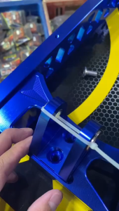 Swing Arm MX King JRP New Model Bisa Disetel Panjang Pendek Ukuran 67 Cm Full CNC