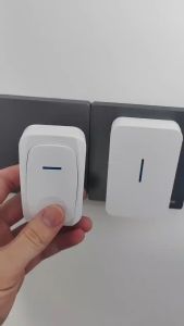 LED Wireless Doorbell IP44 Waterproof 300M Rangerange door bells 38 Songs Chime door ring