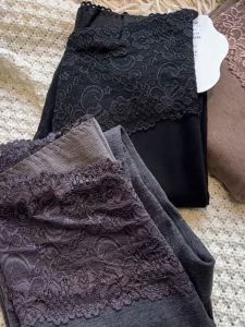 Quần Lót Lót Lụa Dày Cạp Cao Giữ Nhiệt Mùa Đông Thoải Mái Thoáng Khí Quần Lót Lót Ren Dày Cạp Cao Làm Đẹp