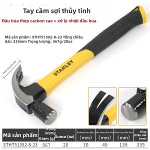 STANLEY | Cái Búa Cầm Tay cho Thi Công Gỗ