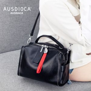 AUSDIOCA | New Luxury Small Leather Square Bag