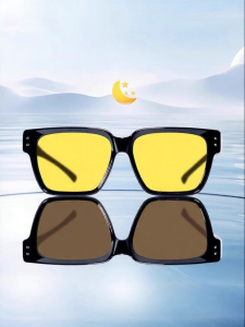 One & One | Day & Night Use Myopia Night Driving Glasses for Men and Women