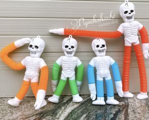 [MUA 2 GIẢM 5%]Lò Xo Bộ Xương Kéo Dài Thu Gọn Có Đèn Đồ Chơi Halloween Lò Xo Đồ Chơi Cho Trẻ 4-6 Tuổi Giảm Giá 5% Khi Mua 2 Đồ Chơi Trẻ Em An Toàn Với Đèn - Lazada