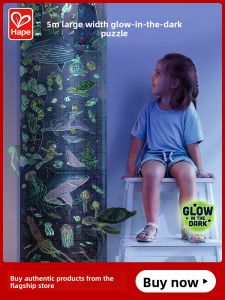 Hape | Glow-in-the-Dark Puzzles Educational Toy